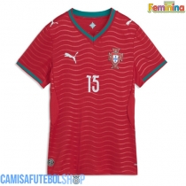 Camisa de time de futebol Portugal Joao Neves #15 Replicas 1º Equipamento Feminina Mundo 2026 Manga Curta